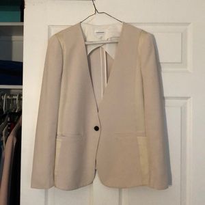 Sheer light pink Club Monaco Blazer size 4